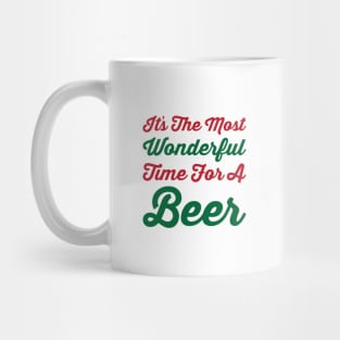 Most Wonderful Time for a Beer Mug
